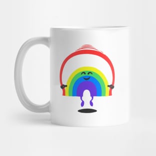 Rainbow Jump Rope Mug